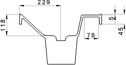 Водолей Раковина мебельная Classica Madera 120 – фотография-5